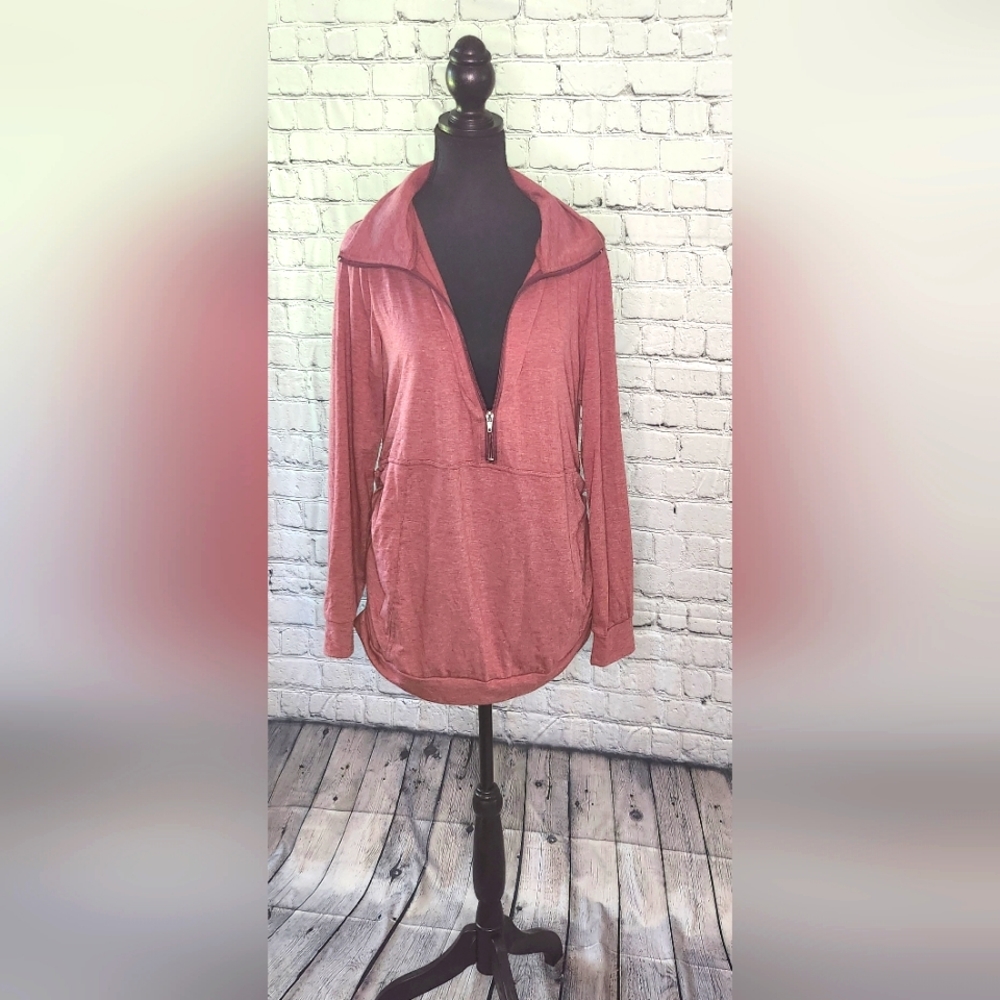 Maternity 3/4 zip
